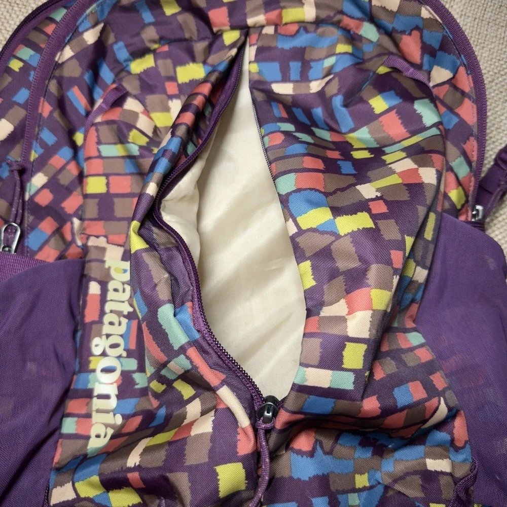 Patagonia Refugio Backpack Fitz Roy‎ Patchwork Daypack Removable Laptop Sleeve